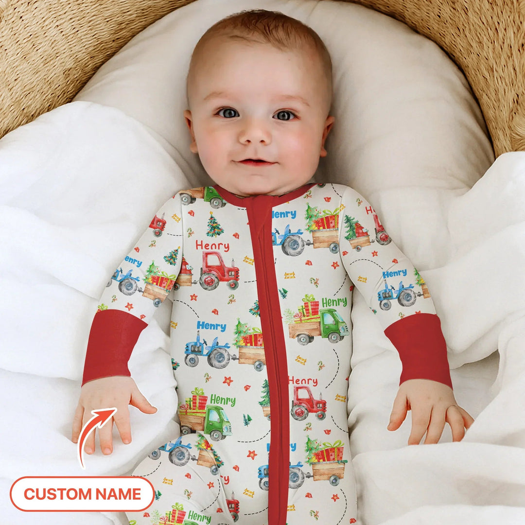 Personalized Santa's Little Builders Convertible Zippy - Zumbamboo