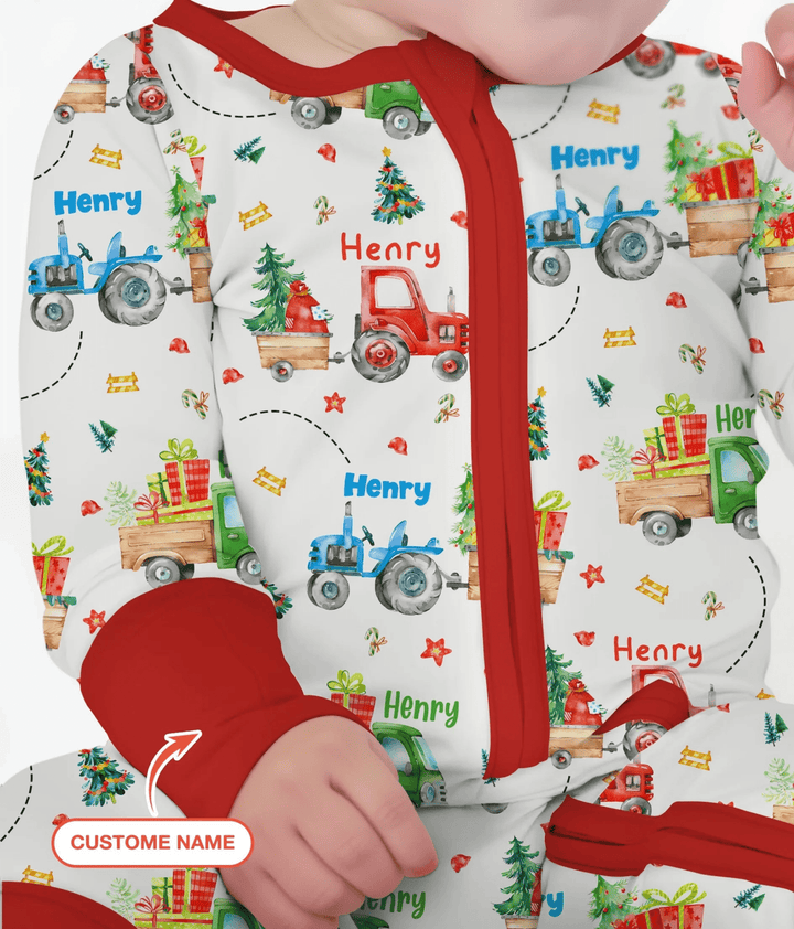 Personalized Santa's Little Builders Convertible Zippy - Zumbamboo