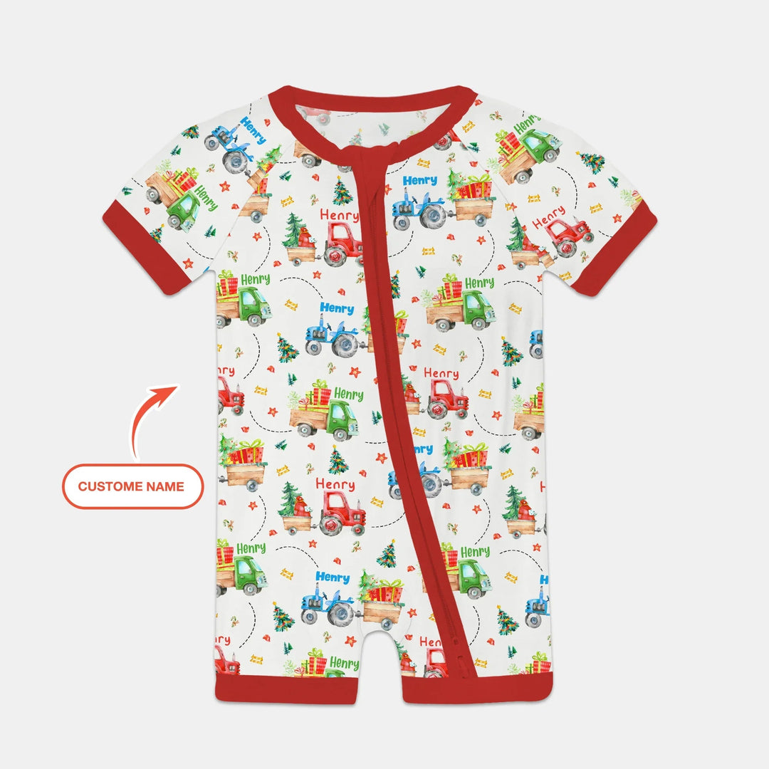 Personalized Santa's Little Builders Custom Name Shorty Zippy - Zumbamboo