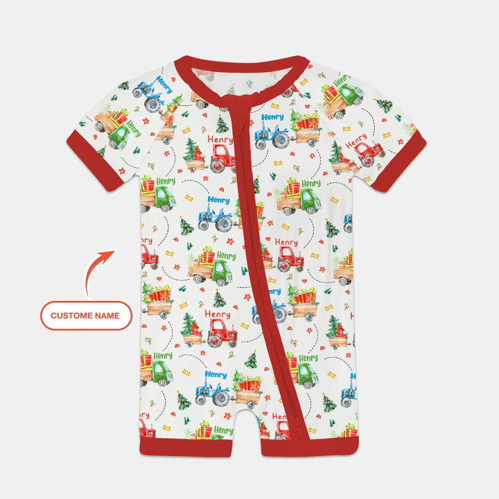 Personalized Santa's Little Builders Custom Name Shorty Zippy - Zumbamboo