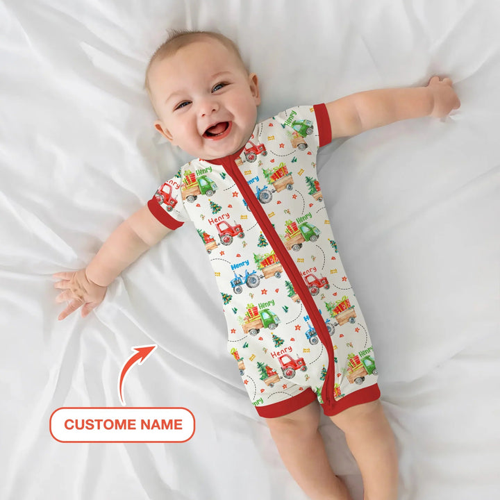 Personalized Santa's Little Builders Custom Name Shorty Zippy - Zumbamboo