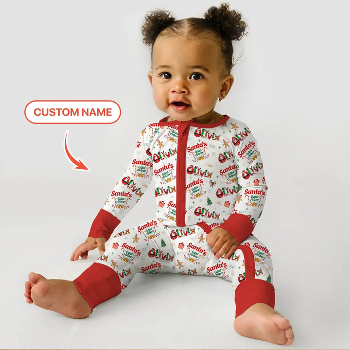 Personalized Santa's Little Helper Convertible Zippy - Zumbamboo