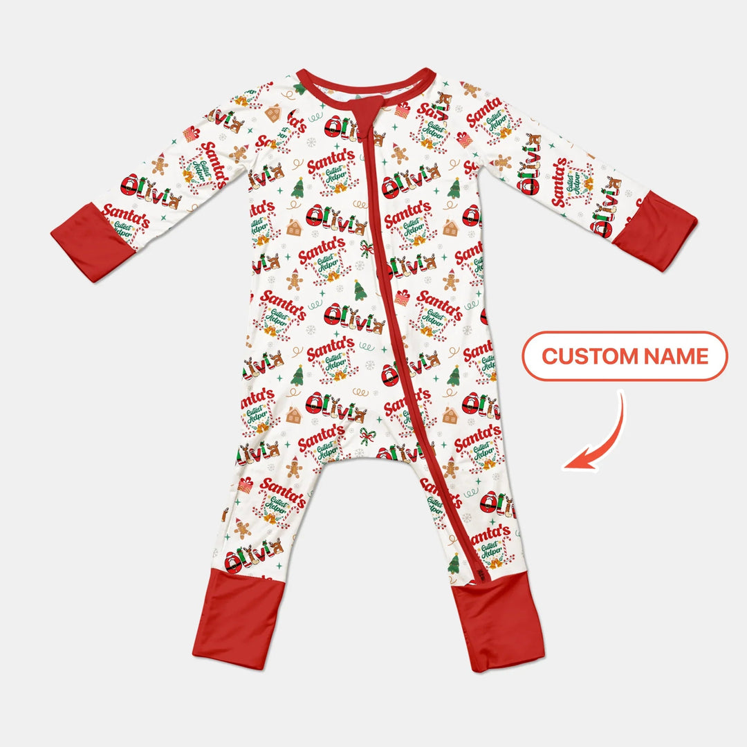 Personalized Santa's Little Helper Convertible Zippy - Zumbamboo