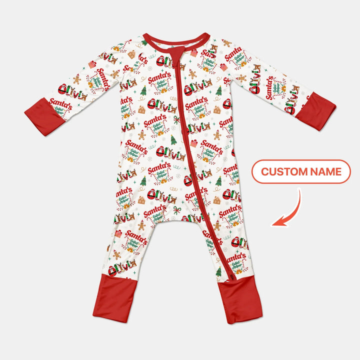 Personalized Santa's Little Helper Convertible Zippy - Zumbamboo