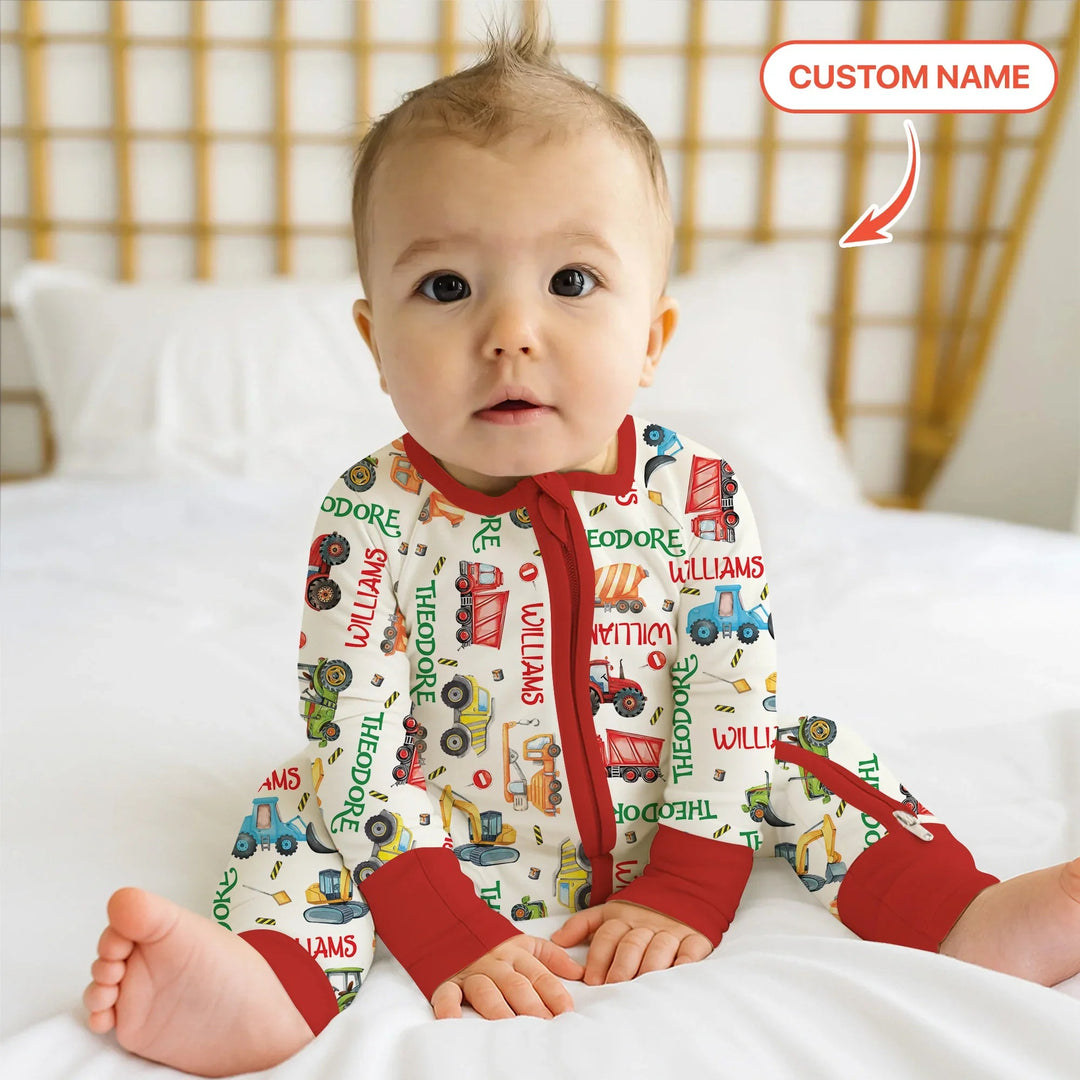 Personalized Tiny Trucks Parade Convertible Zippy - Zumbamboo