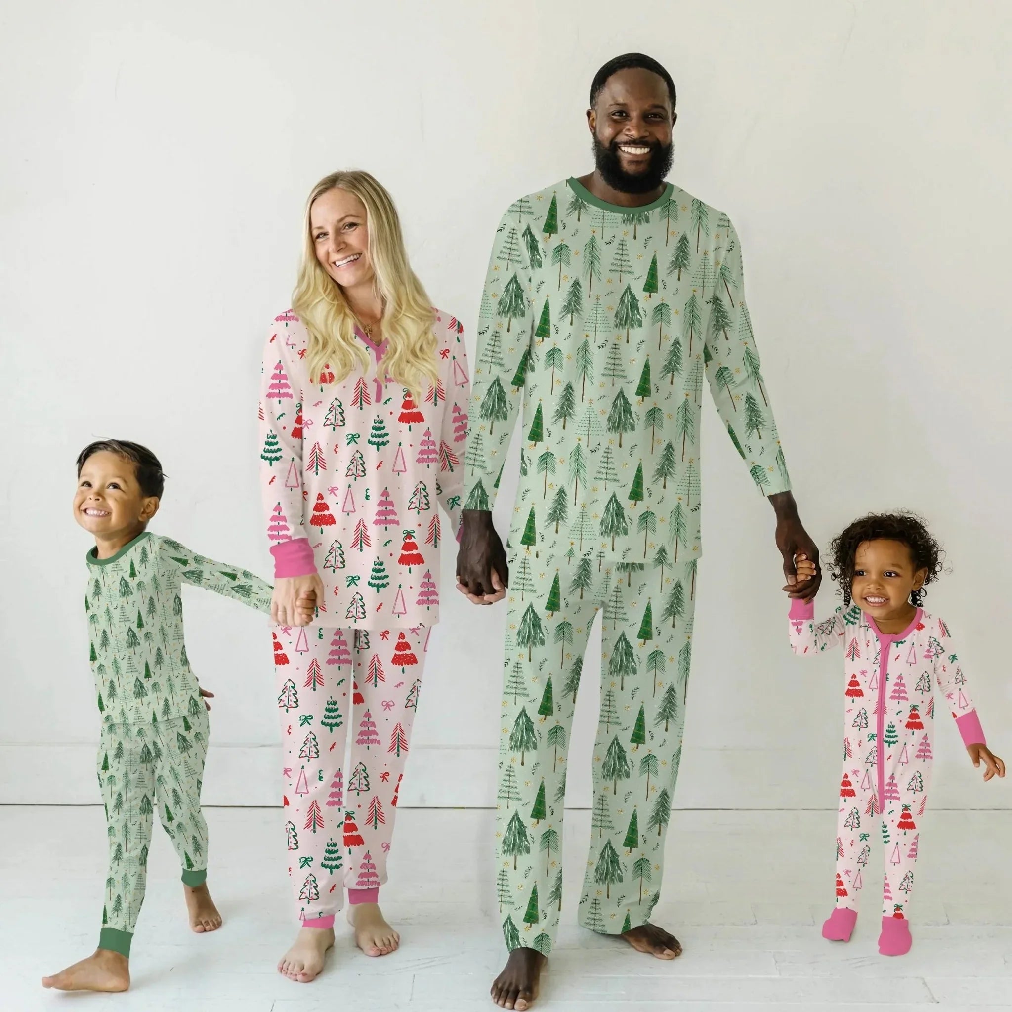 Pink Christmas Tree Farm Convertible Zippy , Pink Christmas Tree Farm Convertible Zippy - 0-3M