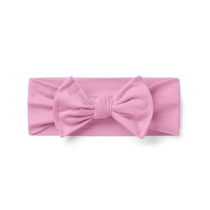 Pink Luxe Bow Headband - Zumbamboo