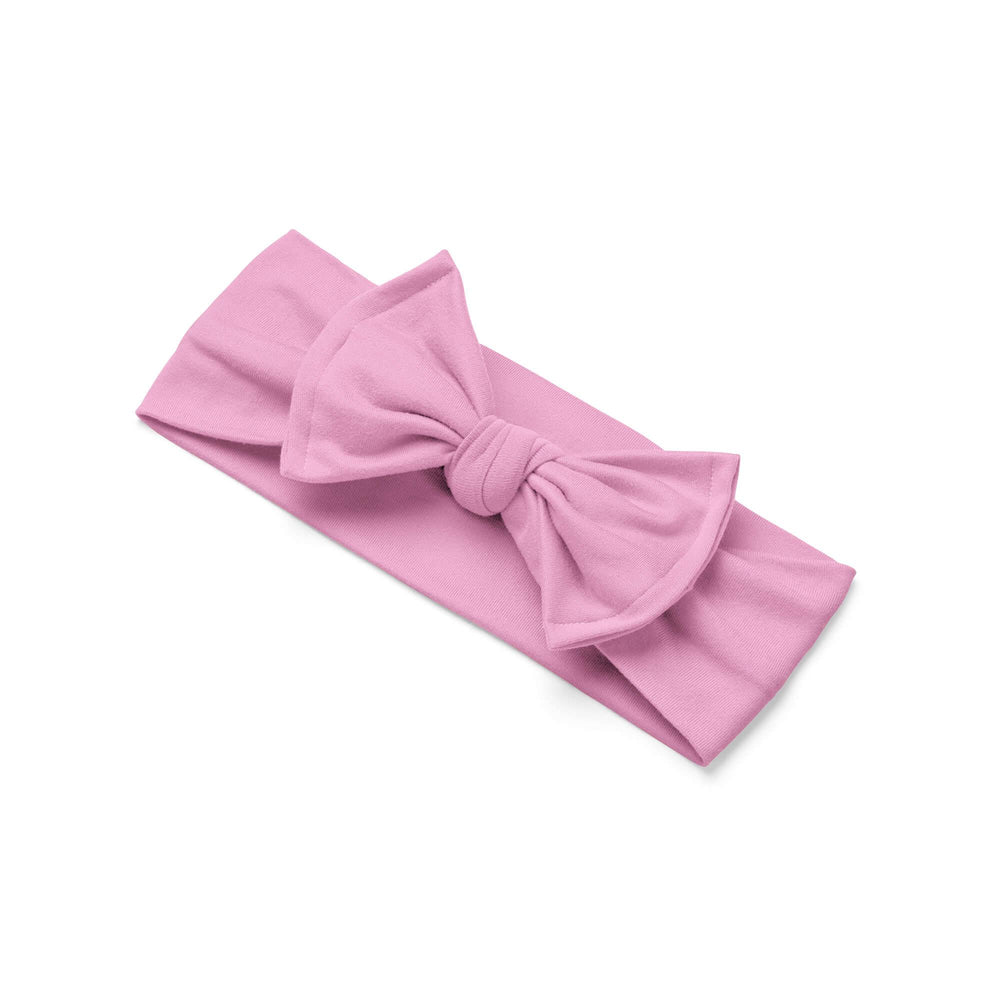Pink Luxe Bow Headband - Zumbamboo