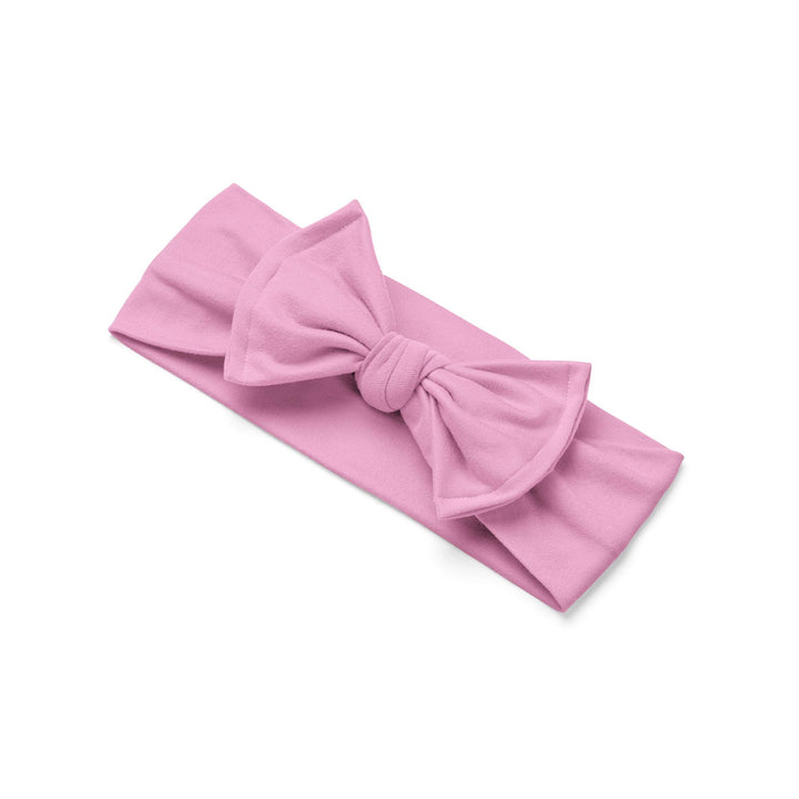 Pink Luxe Bow Headband - Zumbamboo