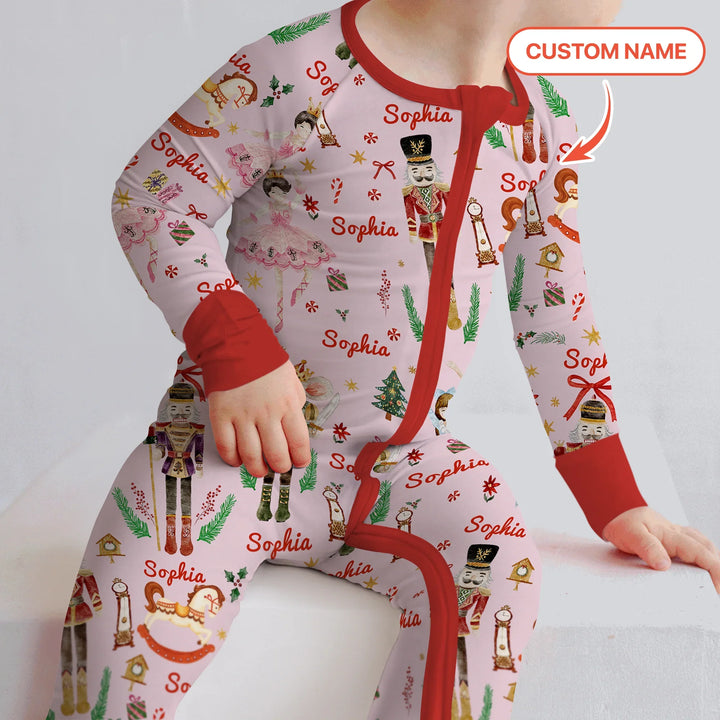 Nutcracker’s Christmas Dream Custom Name Convertible Zippy
