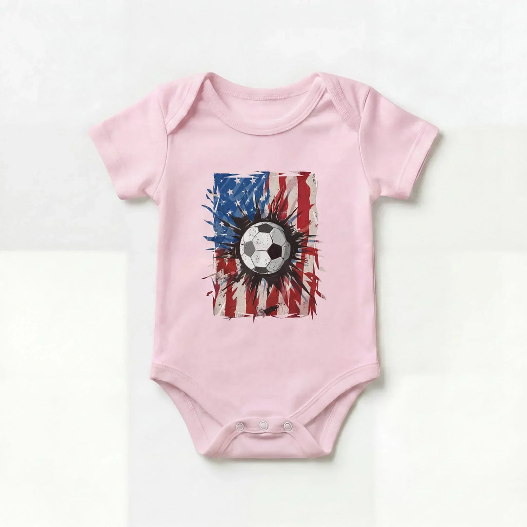 Little Soccer Star Bamboo Bodysuit
