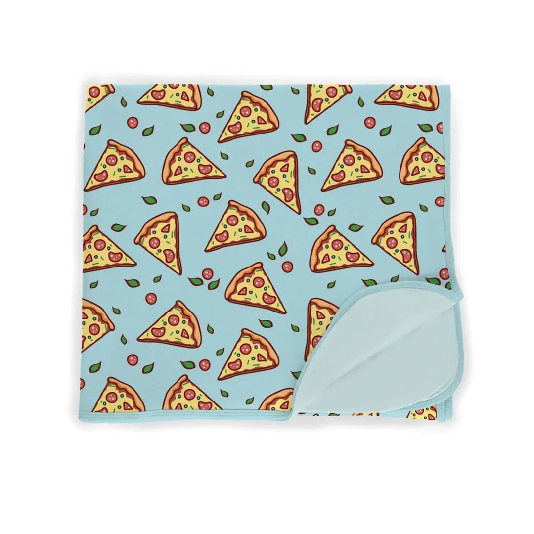 Pizza Doodle Toddler Blanket - Zumbamboo