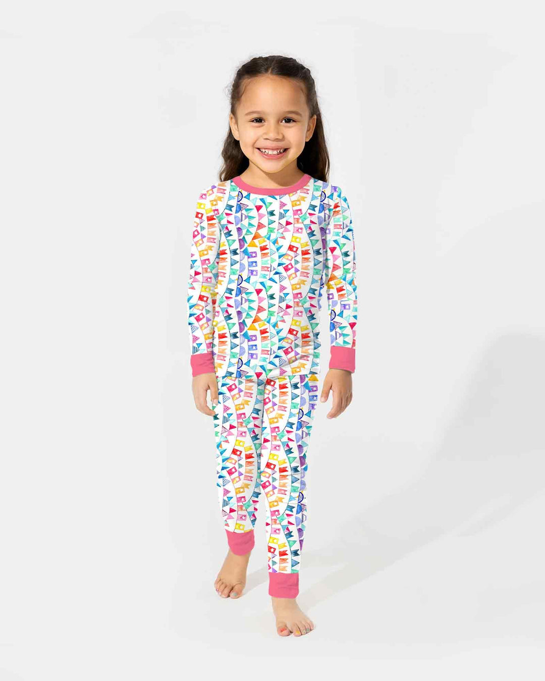 Conjunto de pijama de dos piezas de bambú con mangas largas, plantilla PERSONALIZADA