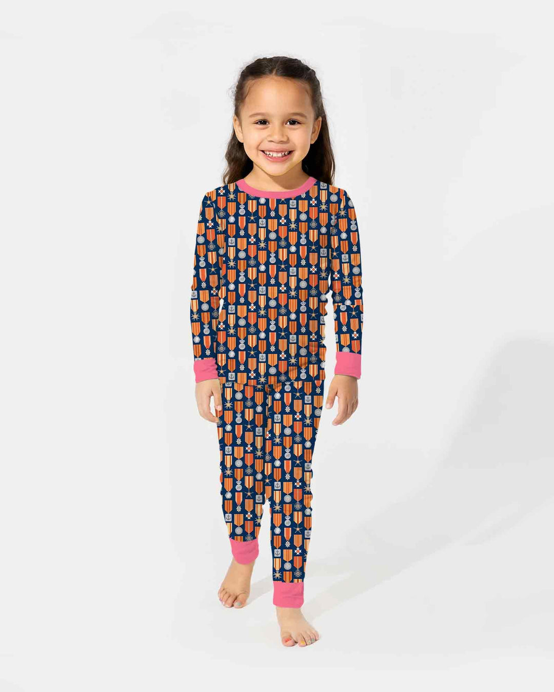 Little Hero Bamboo Two Piece Long Sleeve Pajama Set