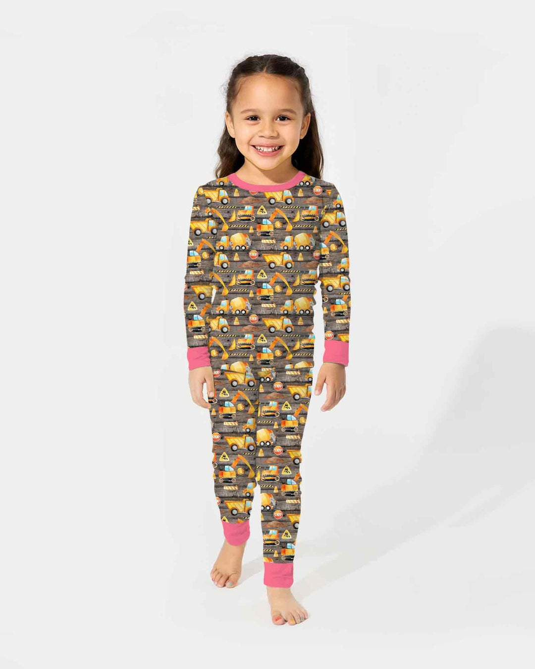 Conjunto de pijama de dos piezas de bambú con mangas largas, plantilla PERSONALIZADA