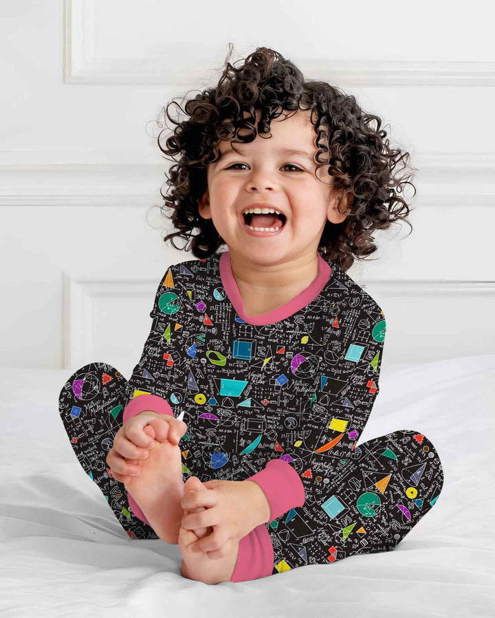 STEM Sketchbook Bamboo Two Piece Long Sleeve Pajama Set