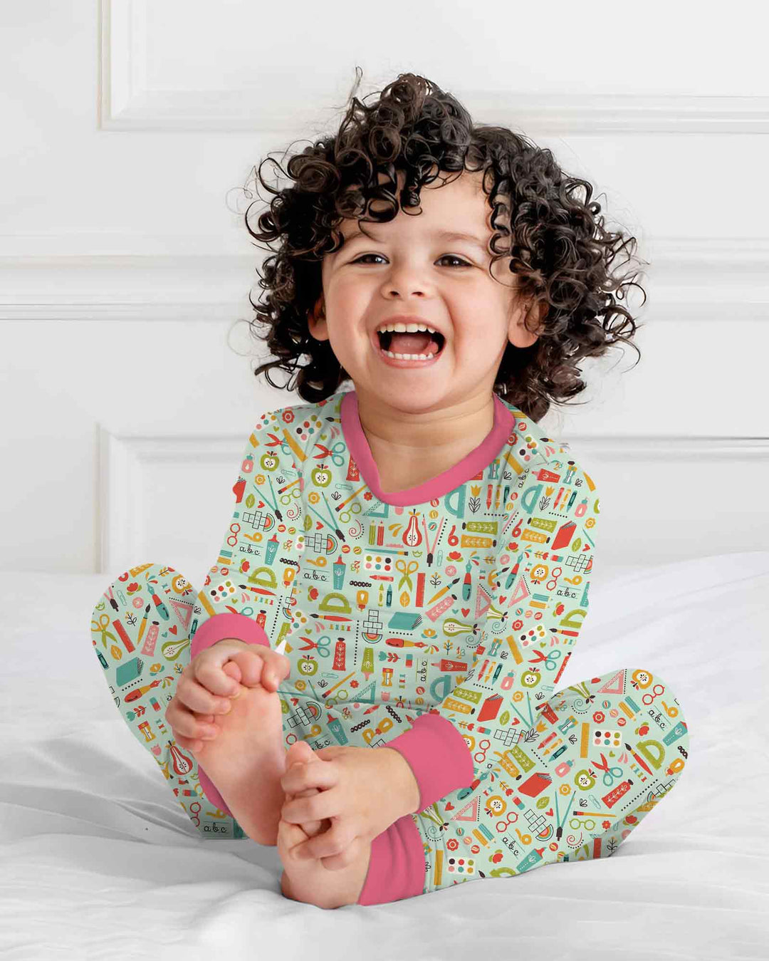 Creative Classroom Bamboo Two Piece Long Sleeve Pajama Set