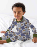 Game Day Teddy Bamboo Two Piece Long Sleeve Pajama Set