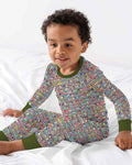 Around The World Bamboo Two Piece Long Sleeve Pajama Set