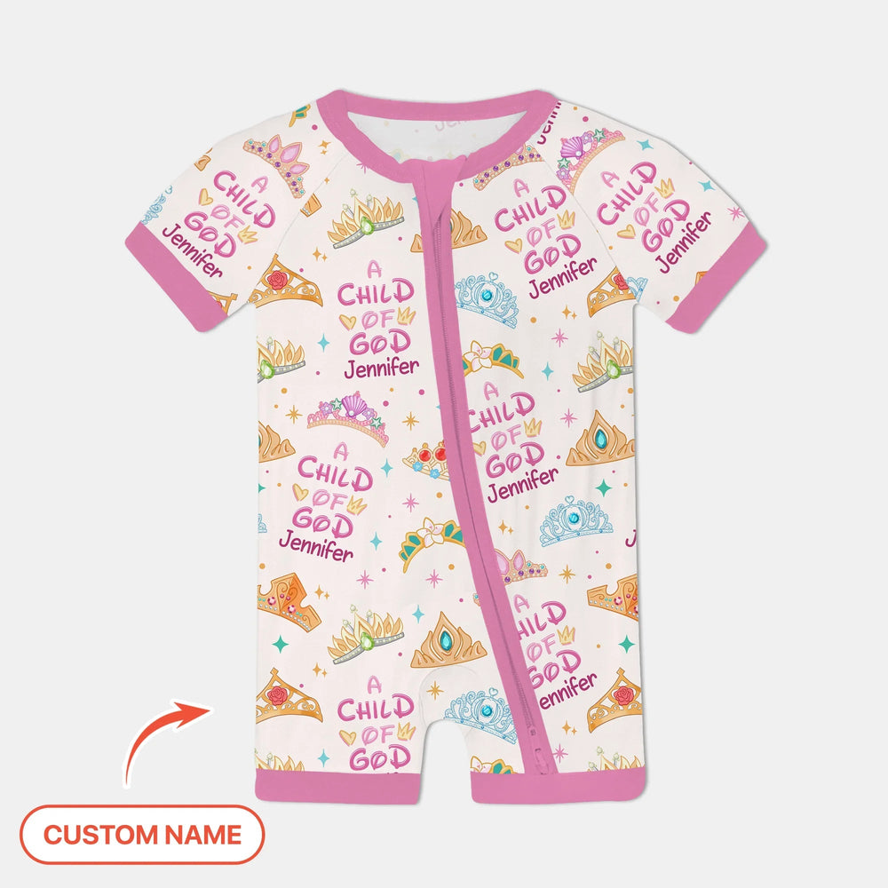 Princess A Child Of God Custom Name Shorty Zippy - Zumbamboo