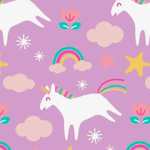 Purple Unicorns Shorty Zippered Romper , Purple Unicorns Shorty Zippered Romper - 0-3M