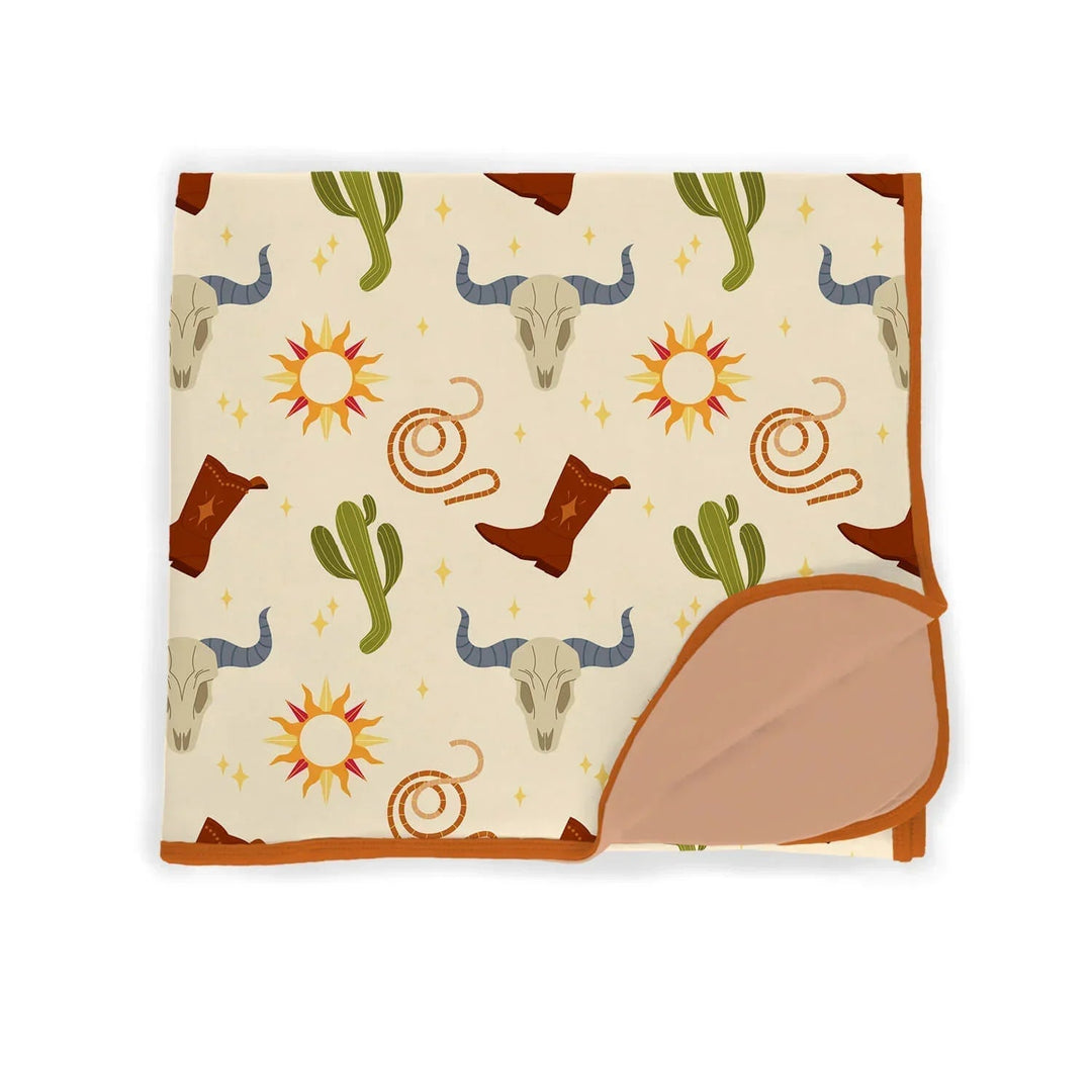 Ready to Rodeo Toddler Blanket - Zumbamboo