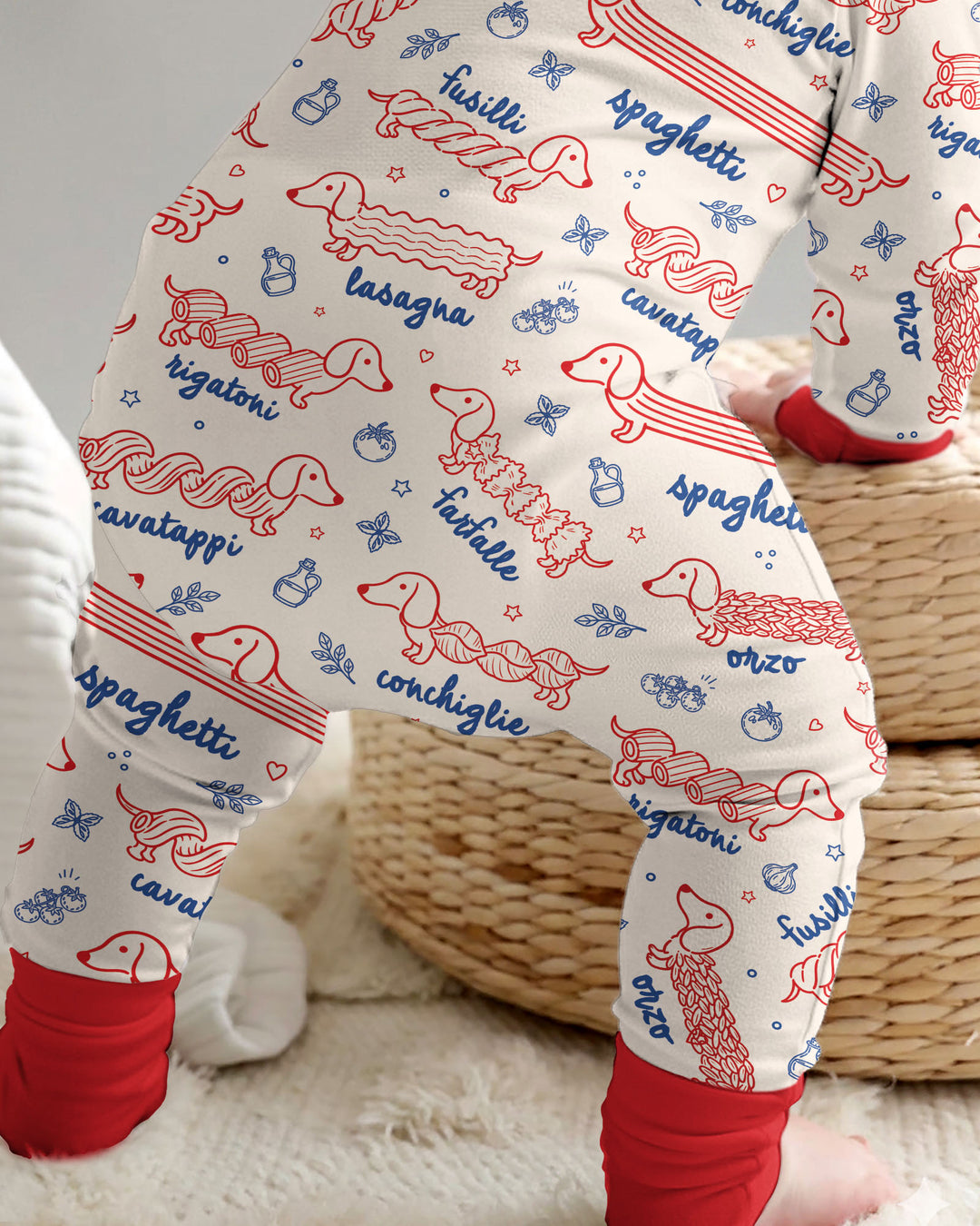 Dachshund Spagetti Bamboo Convertible Zippy
