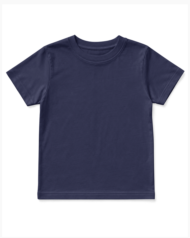 Solid Color Bamboo Crewneck T-Shirt