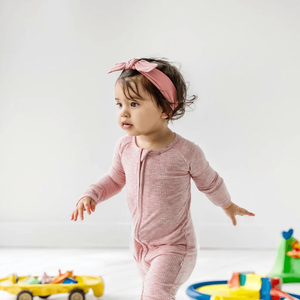 Ribbed Convertible Zippered Romper - Zumbamboo