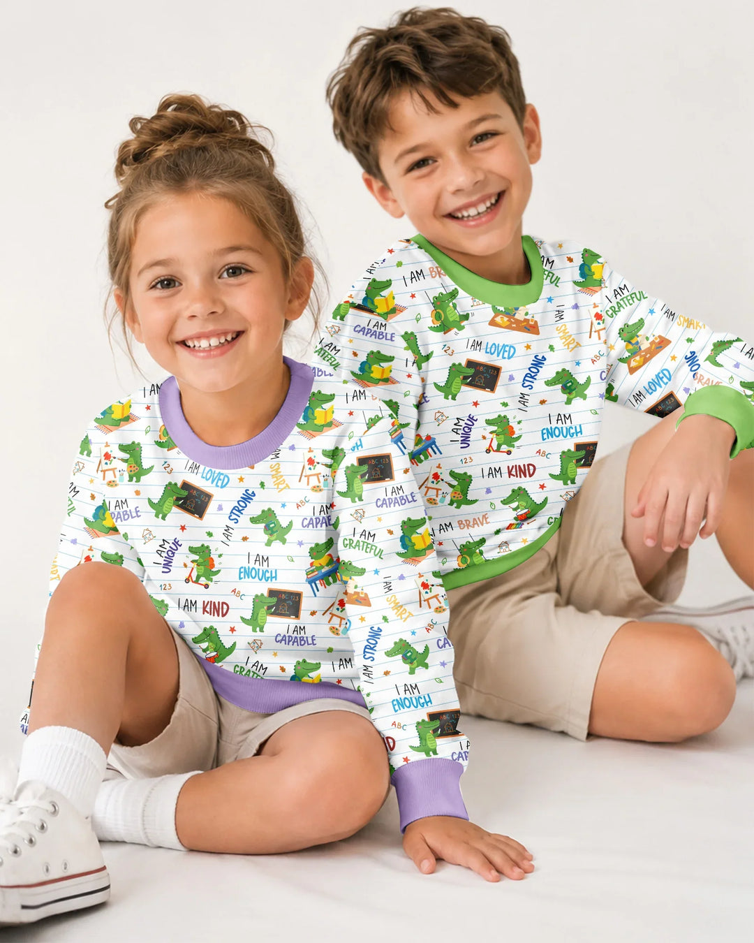 Brave Gator Days Bamboo Crewneck Sweatshirt
