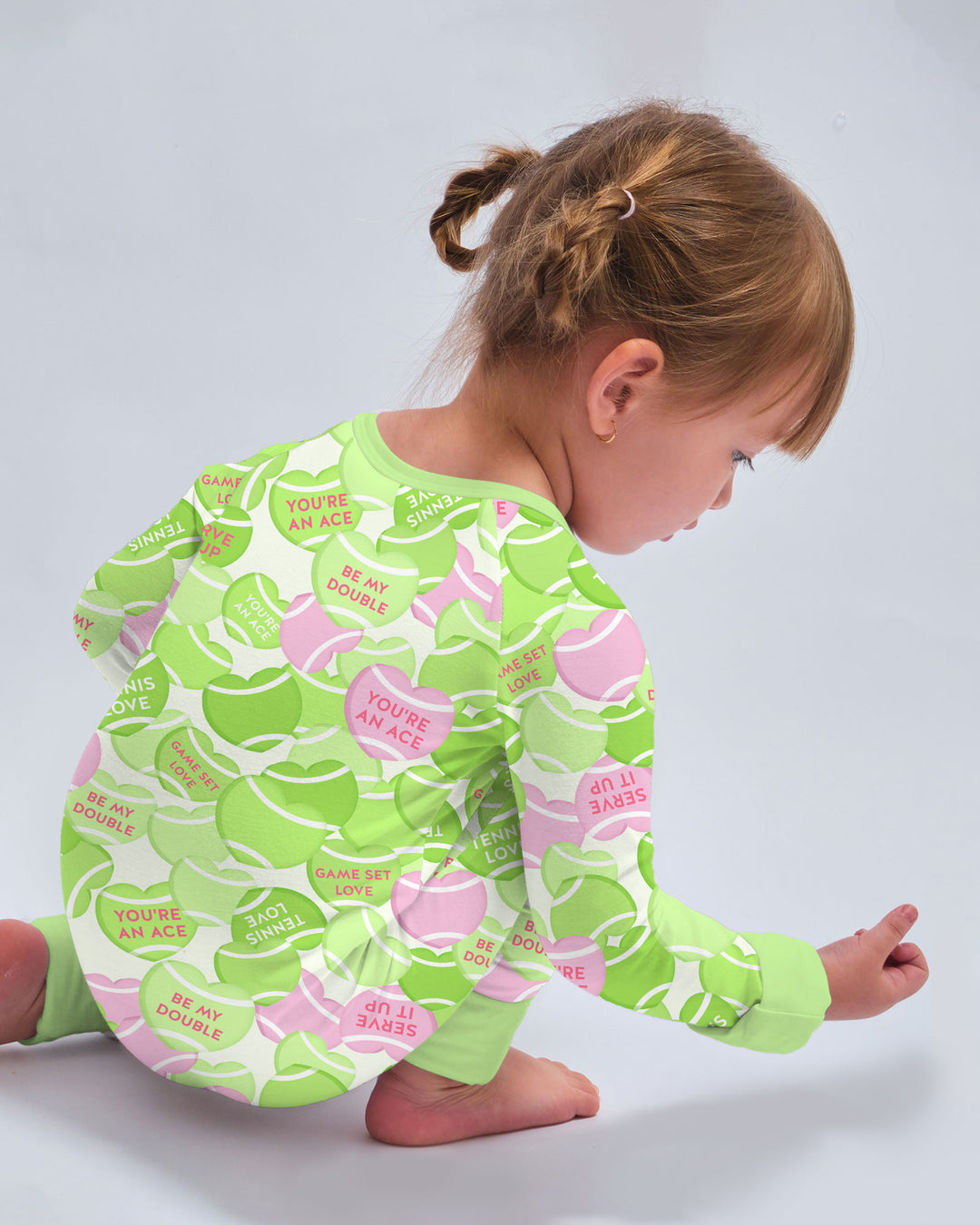 Tennis Candy Family Matching Bamboo Convertible Zippy