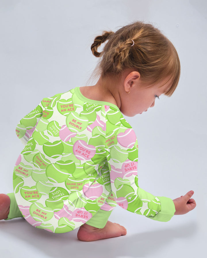 Tennis Candy Family Matching Bamboo Convertible Zippy