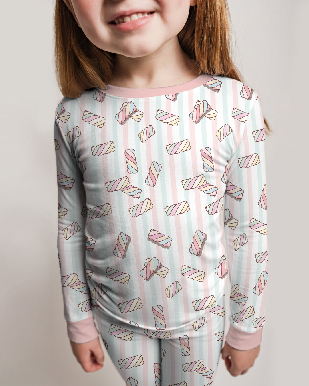 Marshmallow Magic Bamboo Two Piece Long Sleeve Pajama Set