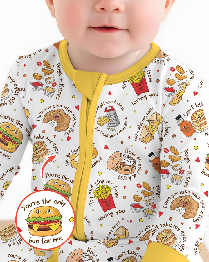 Food Puns Love Bamboo Convertible Zippy