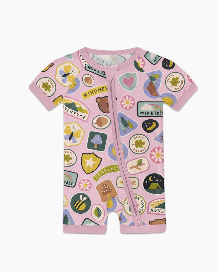 Little Explorer Bamboo Shorty Zippy