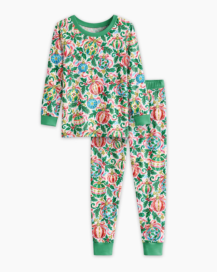 Hippie Holiday Bamboo Two Piece Long Sleeve Pajama Set