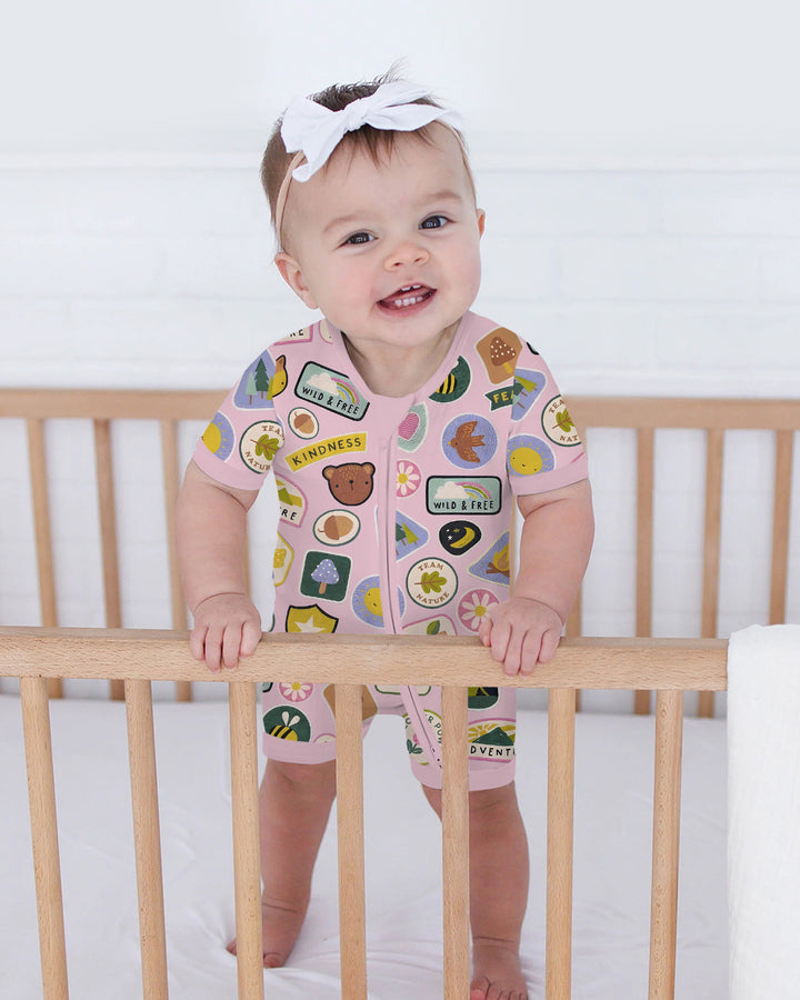 Little Explorer Bamboo Shorty Zippy