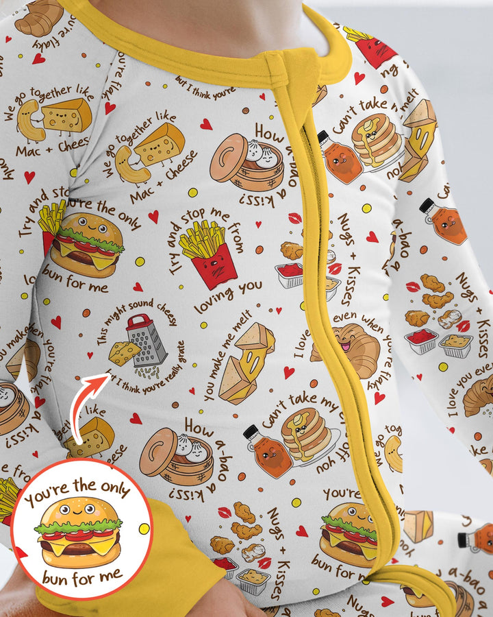 Food Puns Love Bamboo Convertible Zippy