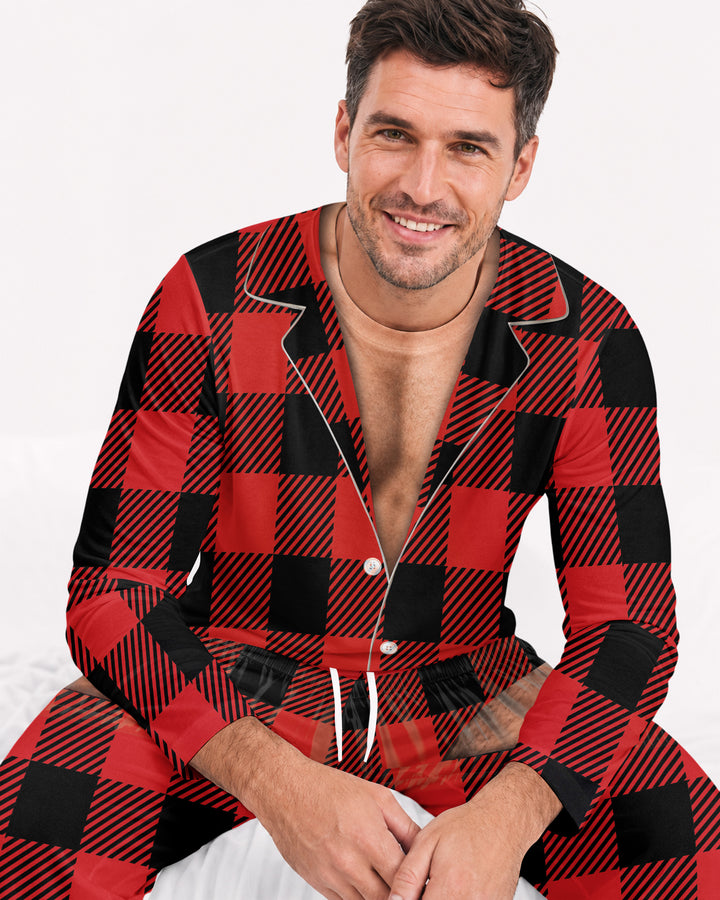 Personalized Funny Christmas Bamboo Men's Pajama Set (TIB)