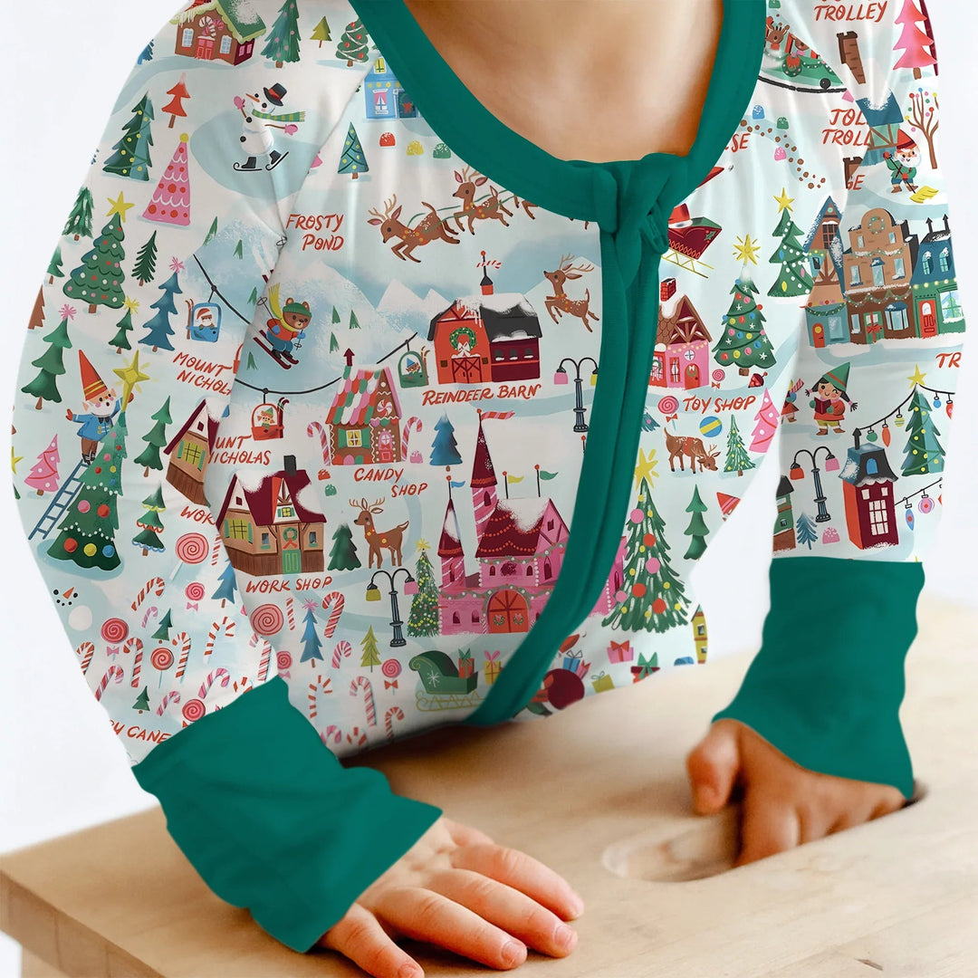 Santa's City Maps Convertible Zippy - Zumbamboo