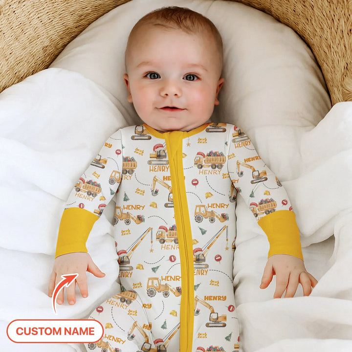 Santa's Little Builders Custom Name Convertible Zippy - Zumbamboo