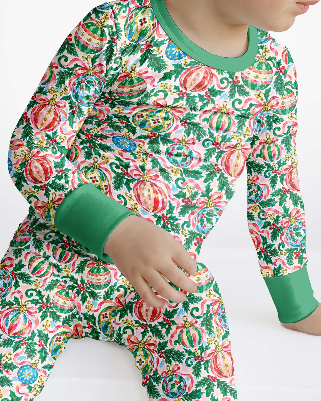 Hippie Holiday Bamboo Two Piece Long Sleeve Pajama Set