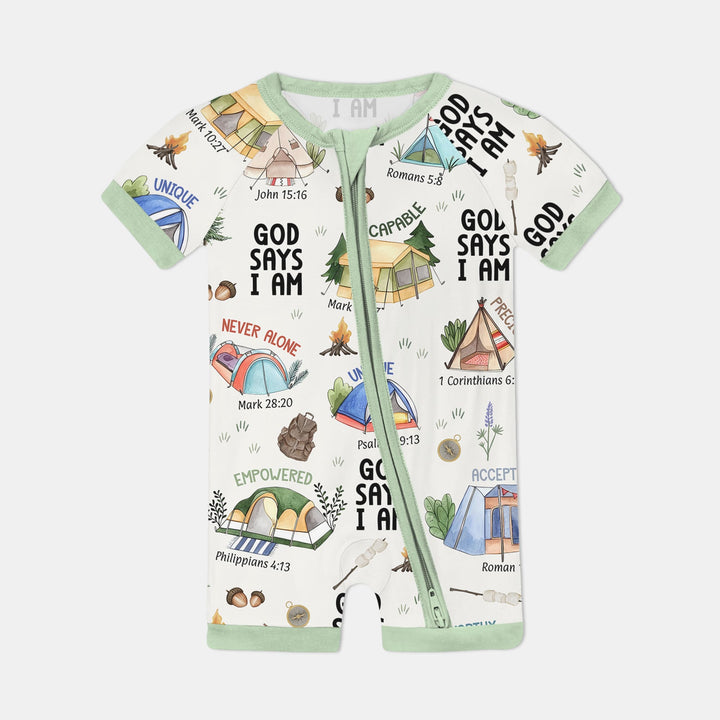 God Says I Am – Adventure Affirmations Shorty Zippy