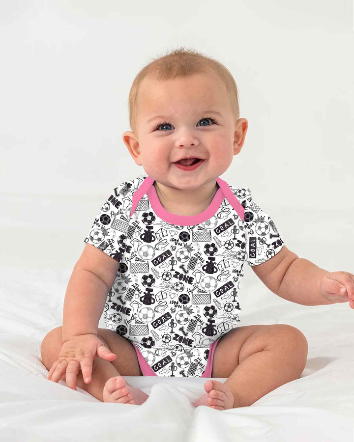 Gerippte Babykleidung mit individuellem Foto - Weich &amp; Skizzenhaft