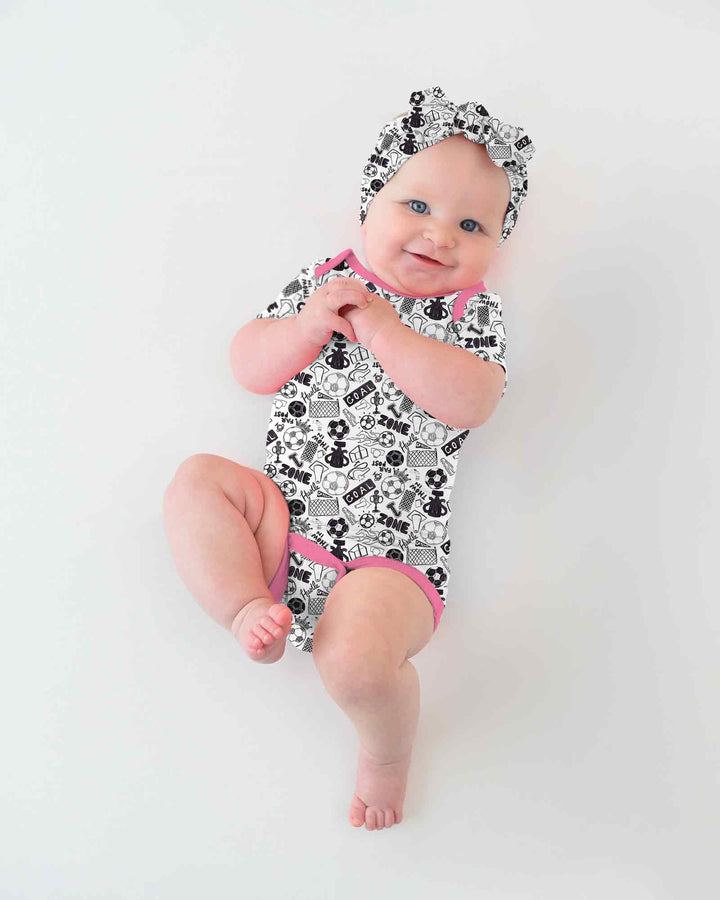 Gerippte Babykleidung mit individuellem Foto - Weich &amp; Skizzenhaft