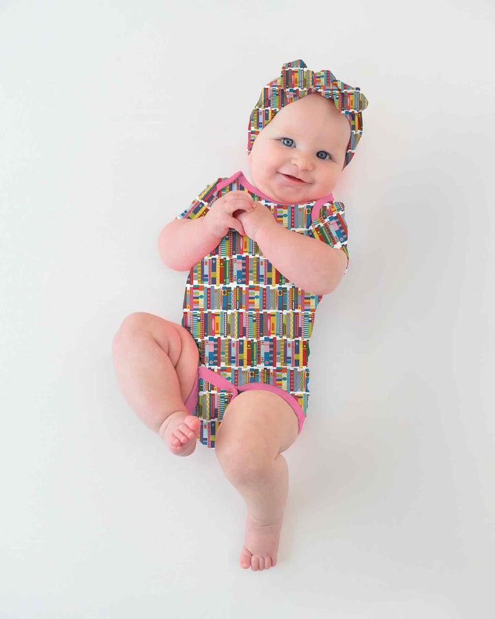 Rainbow Bookshelf Bamboo Bodysuit