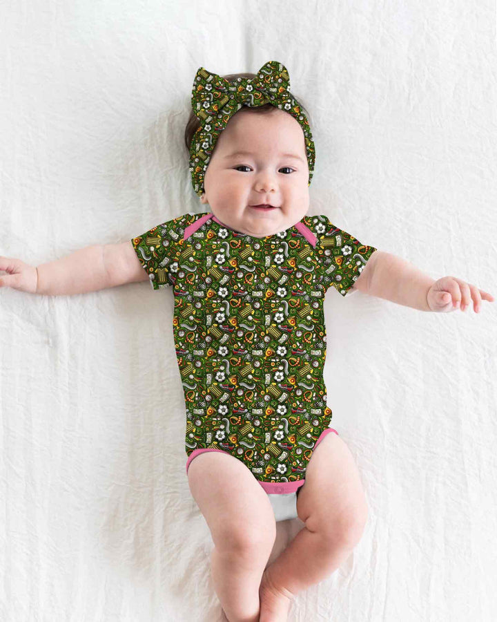 Green Soccer All-Star Bamboo Bodysuit