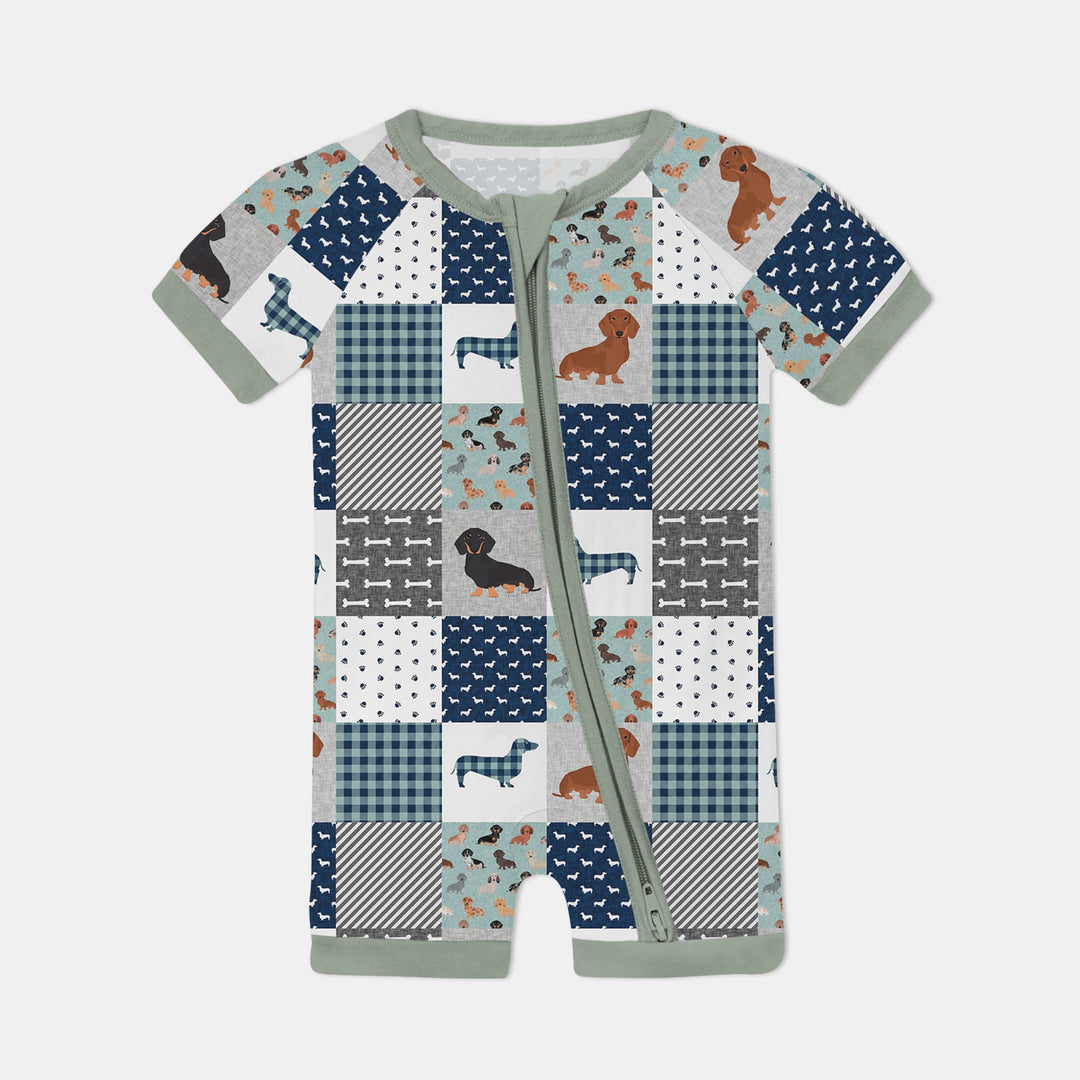 Playful Dachshund Delight Shorty Zippy