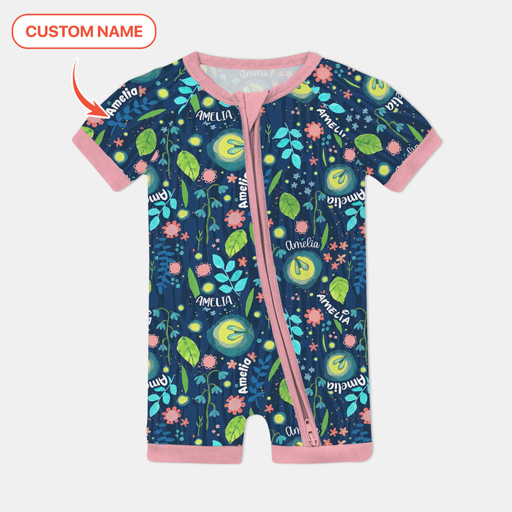 Nighttime Bugs Custom Name Shorty Zippy