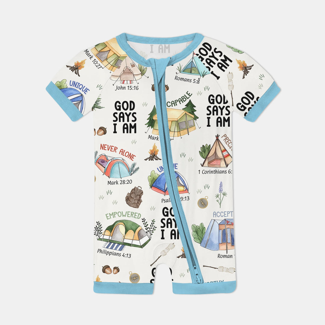 God Says I Am – Adventure Affirmations Shorty Zippy